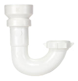 Insta-Plumb 10400QLK J-Bend, Plastic, White