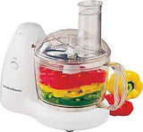 Hamilton Beach PrepStar Series 70550R Food Processor with Feed Chute, 8 Cups Bowl, 350 W, White