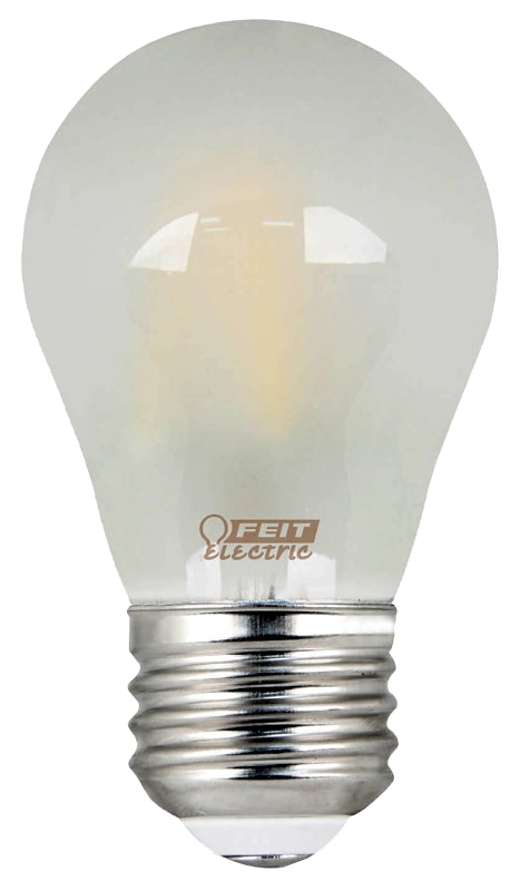 Feit Electric BPA1540W/927CA/FI LED Bulb, General Purpose, A15 Lamp, 40 W Equivalent, E26 Lamp Base, Dimmable