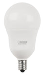 Feit Electric BPA1560C/927CA/2 LED Bulb, General Purpose, A15 Lamp, 60 W Equivalent, E12 Lamp Base, Dimmable, Frosted