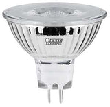 Feit Electric BPEXN/930CA LED Bulb, 12 V, 500 Lumens, 6.6 W, MR16 Lamp, 50 W Equivalent, GU5.3 Lamp Base