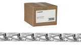 Campbell T0880844 Sash Chain, #8, 100 ft L, 75 lb Working Load, Carbon Steel, Copper Glo