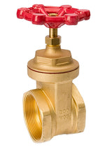 B & K 100-010 Gate Valve, 3 in Connection, Threaded, 125, 200 psi Pressure, Brass Body