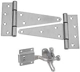 National Hardware DPV875 Series N343-434 Gate Kit, Stainless Steel, Silver, Stainless Steel, 3-Piece