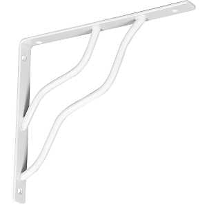 National Hardware N236-230 Shelf Bracket, 7 in L, Steel