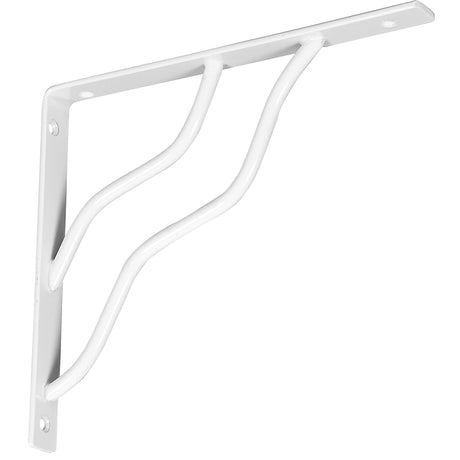 National Hardware N236-230 Shelf Bracket, 7 in L, Steel