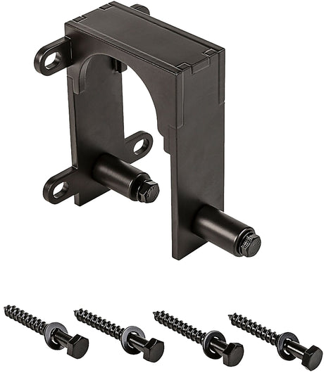 National Hardware N187-100 Bypass Bracket, Sliding Door, Steel, Oil-Rubbed Bronze