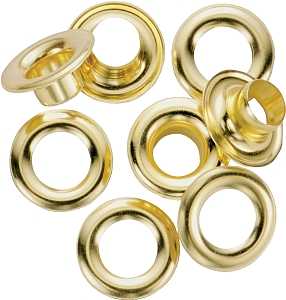 General 1261-4 Grommet Refill, Brass