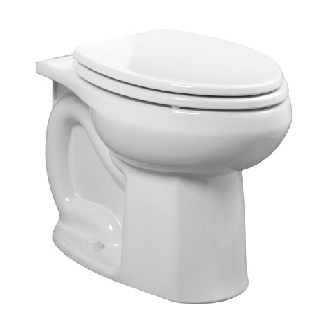 American Standard Colony Series 3251C.101.020 Flushometer Toilet Bowl, Elongated, Vitreous China, White