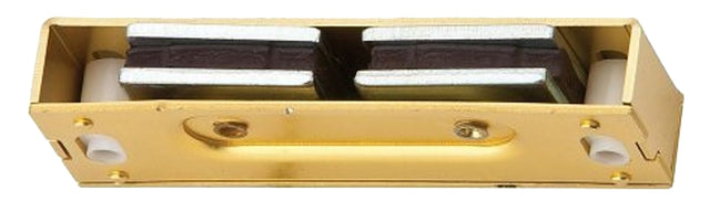 Schlage Ives Series 326A3 Magnetic Catch, 9 lb Pull Force, Aluminum, Brass