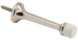 Schlage 61A14 Base Door Stop, 7/8 in Dia Base, 3-3/16 in Projection, Aluminum, Nickel