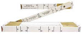 Crescent Lufkin Red End Series 646LN Masonry Wood Rule, Inch Graduation, Wood, White