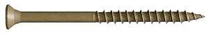 Camo 0356204 Screw, 250 PK, Tan, 4 in L, Bugle Head, Star Drive, Type 17 Point, 250/PK