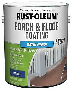 Rust-Oleum 262363 Porch and Floor Coating, Liquid, 1 gal, Can, Pack of 2