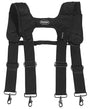Bucket Boss LoadBear Series 57400 Suspender, Fabric, Black