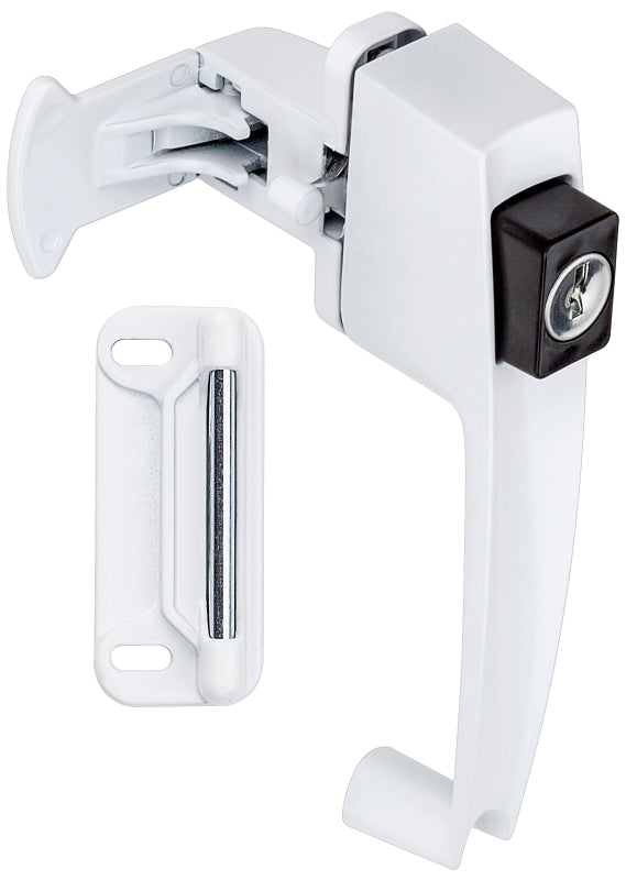 National Hardware N213-124 Pushbutton Latch, Zinc