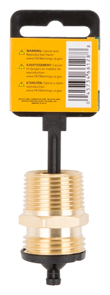 Landscapers Select GHADTRS-1 Hose Connector, 3/4 x 3/4 x 1/2 in, NH x MNPT x FNPT, Brass, Brass