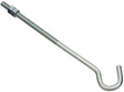 National Hardware 2162BC Series N221-705 Hook Bolt, 3/8 in Thread, 10 in L, Steel, Zinc, 135 lb Working Load