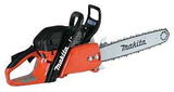 Makita EA6100PREG Chainsaw, Gas, 61 cc Engine Displacement, 2-Stroke Engine, 20 in Cutting Capacity, 18 in L Bar