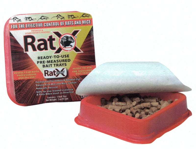 RatX 620104 Ready Bait Tray, Pellet, 9.6 oz Pack