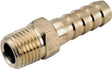 Anderson Metals 129 Series 757001-0812 Hose Adapter, 1/2 in, Barb, 3/4 in, MPT, Brass, Pack of 5