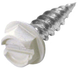 Malco HW7X1/2ZWG Screw, 1/2-7 Thread, Single Thread, Hex, Slotted Drive, Sheet Metal