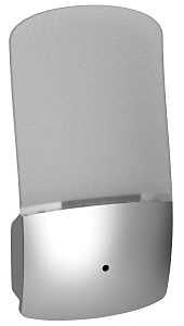 AmerTac Ola Series NL-OLAA-N Curved Night Light, 120 V, 0.5 W, LED Lamp, Bright White Light, 3 Lumens, 5000 K Color Temp