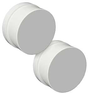 AmerTac Orbis Series NL-ORBS-2 Night Light, 120 V, 0.3 W, Neon Lamp, Warm White Light, 1 Lumens, 3000 K Color Temp