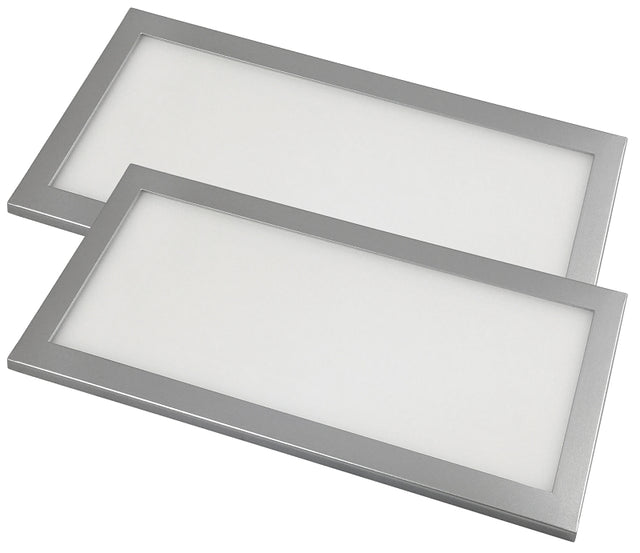 AmerTac Designer Series TAVO-L09S-N2 Under Cabinet Panel Light, 4.86 W, LED Lamp, 250 Lumens, 3000 K Color Temp