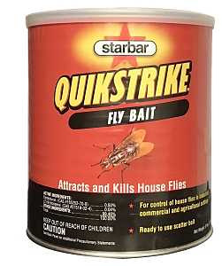 Starbar QuikStrike 100508298 Fly Bait, Granular, Fish, 5 lb Can