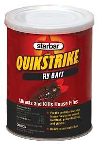 Starbar QuikStrike 100508299 Fly Bait, Granular, Fish, 1 lb Can