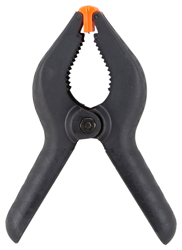 Vulcan JL27647 Spring Clamp, 2 in Clamping, Nylon, Black, Pack of 12