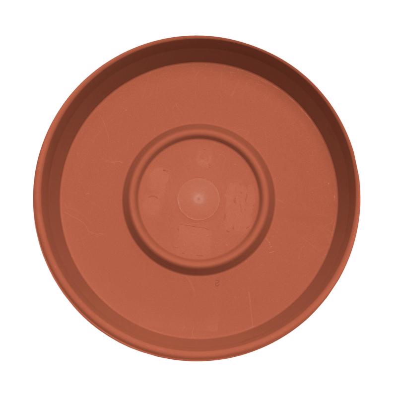 Bloem Terra 1.5 in. H X 8 in. D Resin Traditional Plant Saucer Terra Cotta
