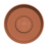 Bloem Terra 2 in. H X 11.25 in. W X 11.25 in. D X 12 in. D Resin Traditional Plant Saucer Terra Cott