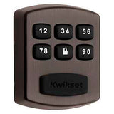 Kwikset 905 11P CP Deadbolt, 3 Grade, Metal, Venetian Bronze, 2-3/8, 2-3/4 in Backset