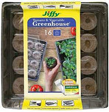 Jiffy J616ST-11 Seed Starter Kit, 16-Piece