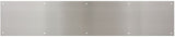 National Hardware N270-314 Kick Plate, 30 in L, 6 in W, Satin Nickel, Pack of 2