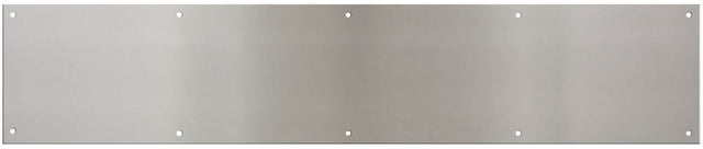 National Hardware N270-314 Kick Plate, 30 in L, 6 in W, Satin Nickel, Pack of 2