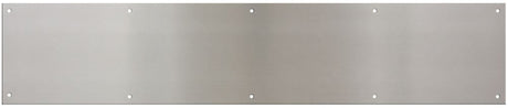 National Hardware N270-316 Kick Plate, 34 in L, 8 in W, Satin Nickel, Pack of 2