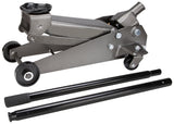 ProSource T070103 Hydraulic Floor Jack, 2.5 ton, 5-5/16 to 19-5/16 in Lift, Steel, Gray