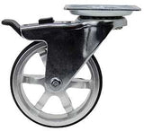 Shepherd Hardware 6295 Swivel Caster, 3 in Dia Wheel, Aluminum/Polyurethane Wheel, 100 lb