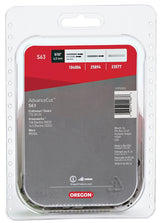 Oregon AdvanceCut S63 Chainsaw Chain, 18 in L Bar, 0.05 Gauge, 3/8 in TPI/Pitch, 63-Link