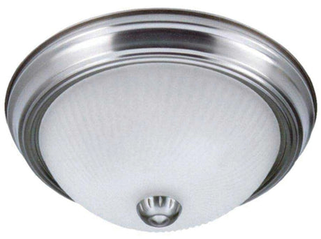 Canarm IFM21351 Ceiling Light Fixture, 2-Lamp, Brushed Pewter Fixture