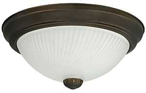 Canarm IFM21113 Ceiling Light Fixture, 2-Lamp, Oil-Rubbed Bronze Fixture