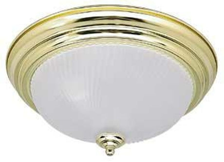 Canarm IFM211BPT Ceiling Light Fixture, 2-Lamp, Steel Fixture, Brushed Pewter Fixture