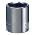 Craftsman 14 mm X 1/4 in. drive Metric 6 Point Standard Shallow Socket 1 pc