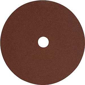 DEWALT DARB1G0225 Fiber Disc, 4-1/2 in Dia, 7/8 in Arbor, Coated, 24 Grit, Extra Coarse, Aluminum Oxide Abrasive, Pack of 25