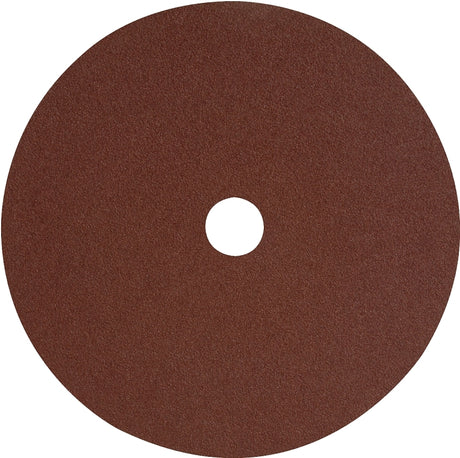 DEWALT DARB1G0225 Fiber Disc, 4-1/2 in Dia, 7/8 in Arbor, Coated, 24 Grit, Extra Coarse, Aluminum Oxide Abrasive, Pack of 25