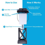 Thermacell Patio Lantern Insect Repellent Lantern Device For Mosquitoes/Other Flying Insects 1.7 oz