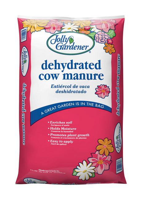 Jolly Gardener 50055027 Dehydrated Cow Manure, 40 lb Bag
